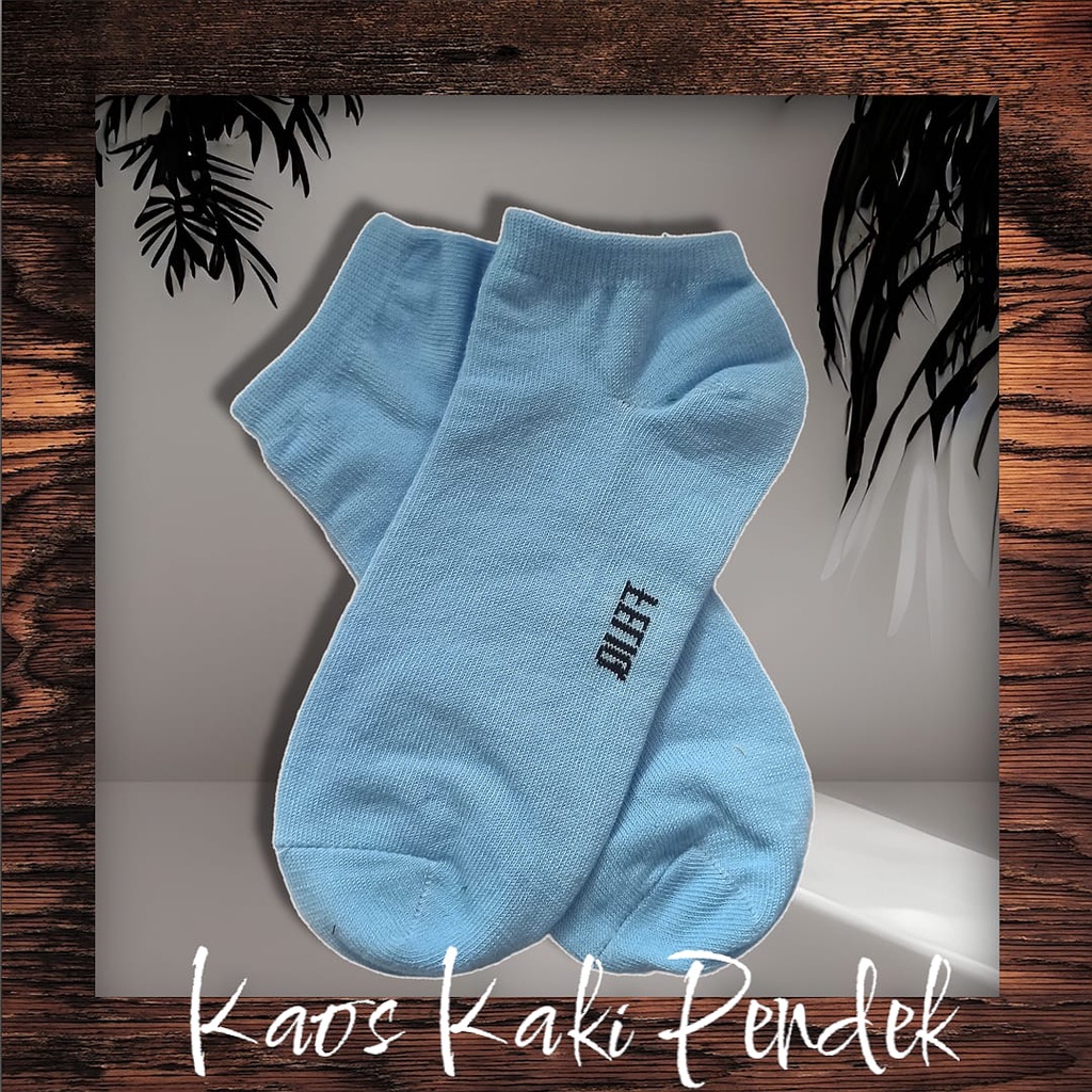 kaos kaki/kaos kaki pendek/kaos kaki semata kaki polos pria tebal