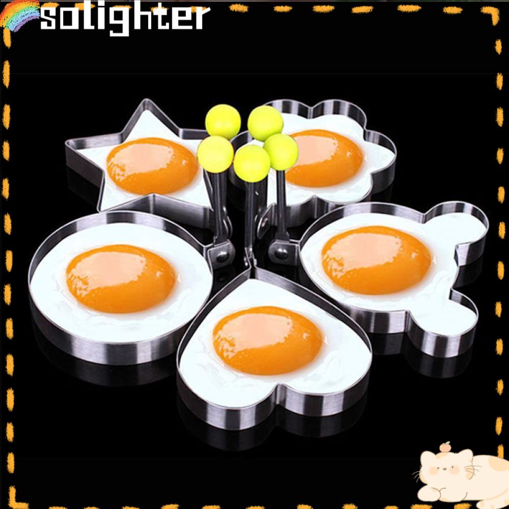 Solighter Cetakan Telur Goreng Praktis Kitchen Shaper Ring Cooking