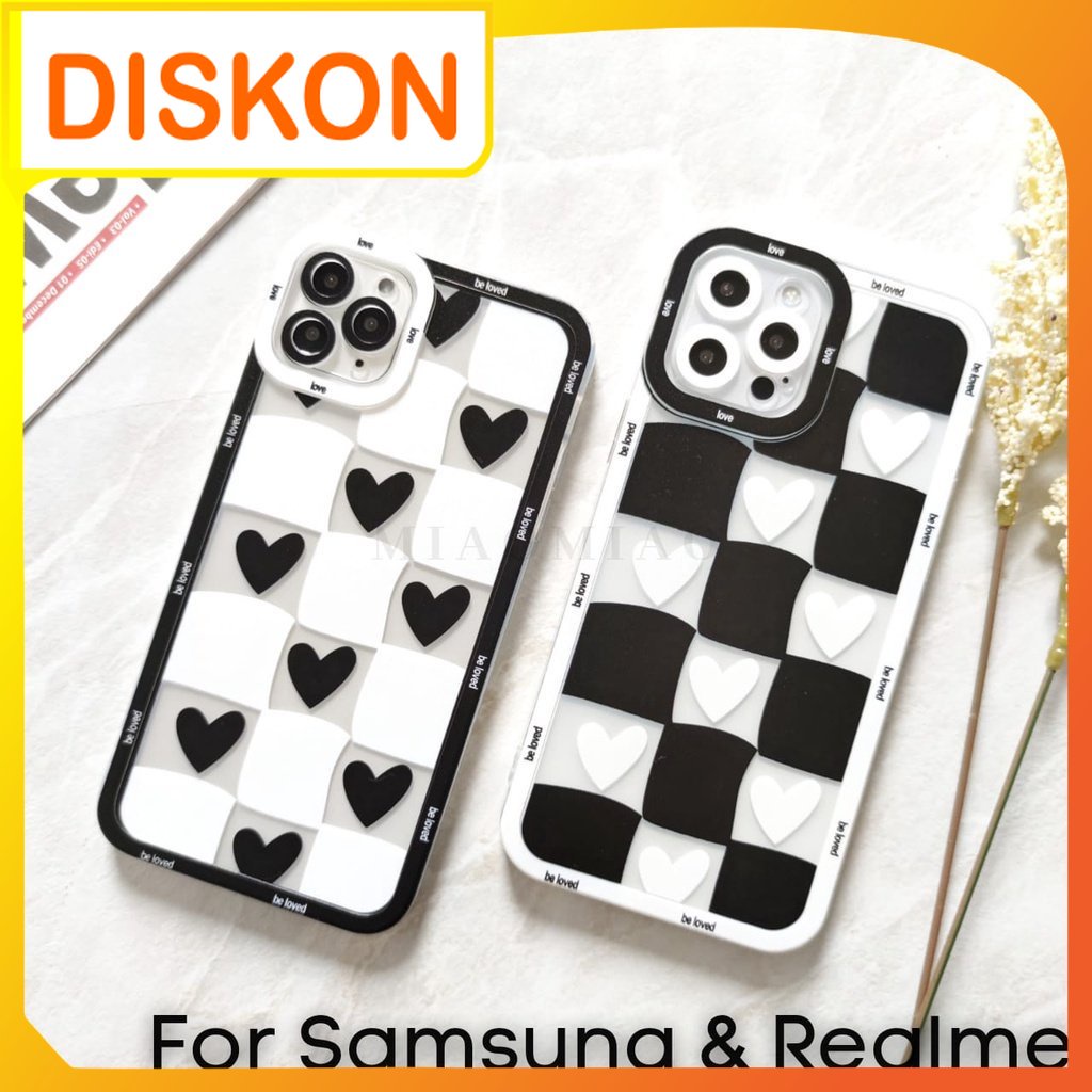 Softcase Casing Case Motif LOVE SAMSUNG & REALME J2 prime A03 A03S A22 4G M22 4G A32 4G A52 4G 5G A1