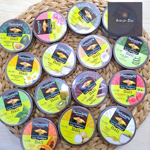 HERBORIST LULUR TRADISIONAL BALI 100ML BPOM/LULUR BADAN/LULUR BALI/SCRUB TUBUH/LULUR PENGANTIN/LULUR