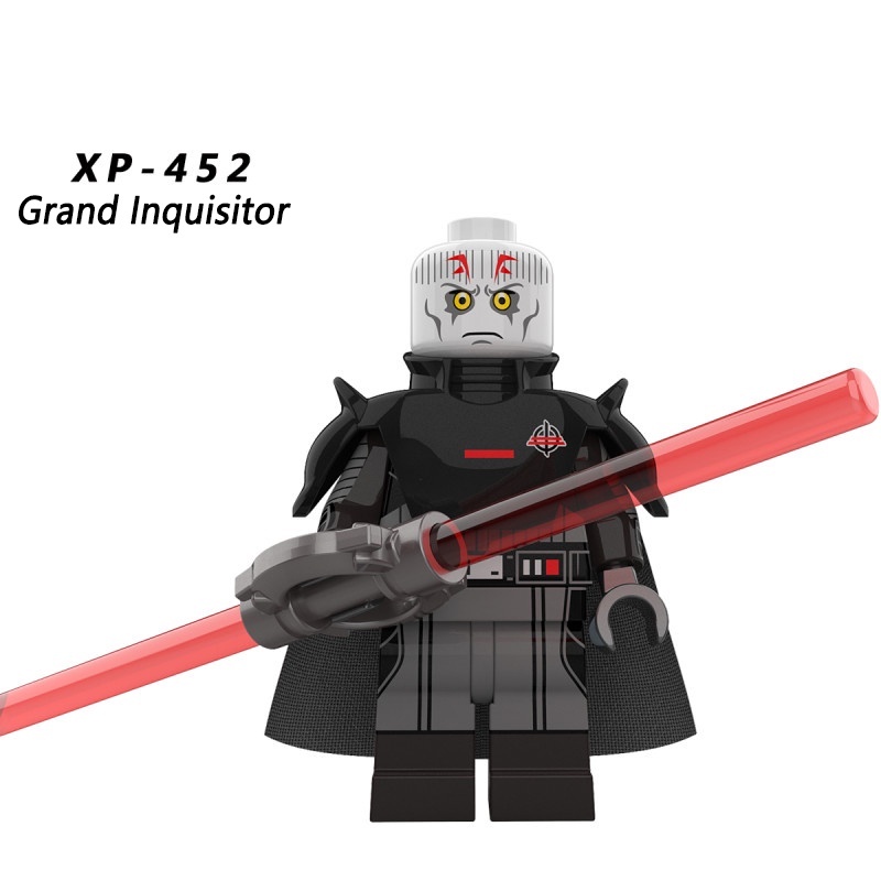 Star Wars Series Darth Vader Obi-Wan Black Knight Anakin Angka Mini Anak Rakitan Mainan Blok Bangunan