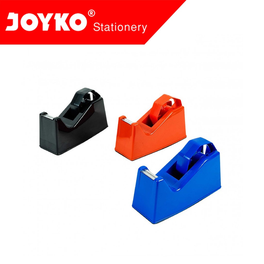 

Dispenser Tape Isolasi Joyko TD-103 2 Size - Tape cutter besar dual core/tape dispenser besar/pemotong isolasi