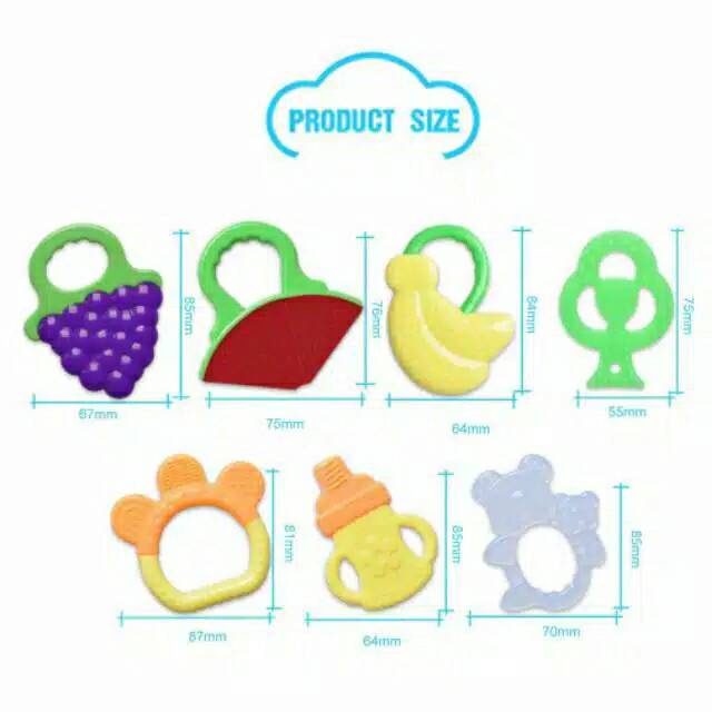 Teether bayi / teether baby / gigitan bayi