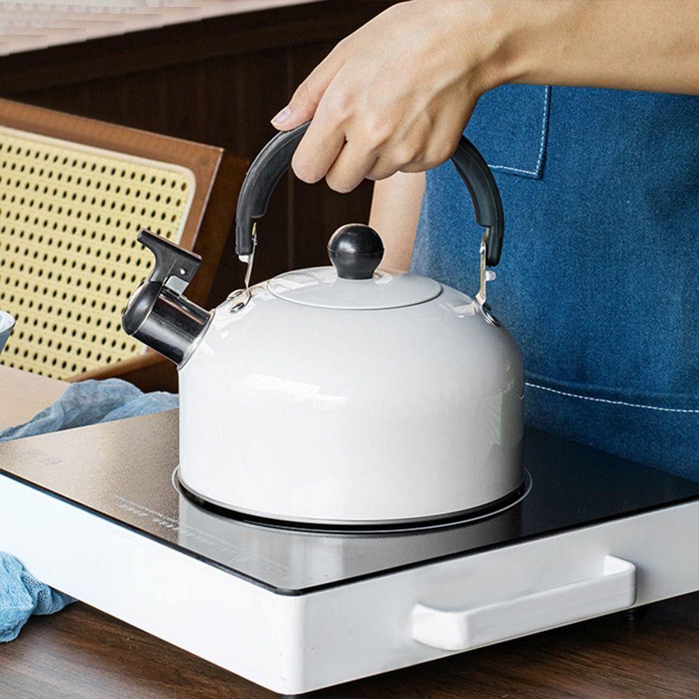 Populer 3L Whistling Kettle Portable Untuk Rumah Kantor Restoran Ergonomis Handle Teakettle