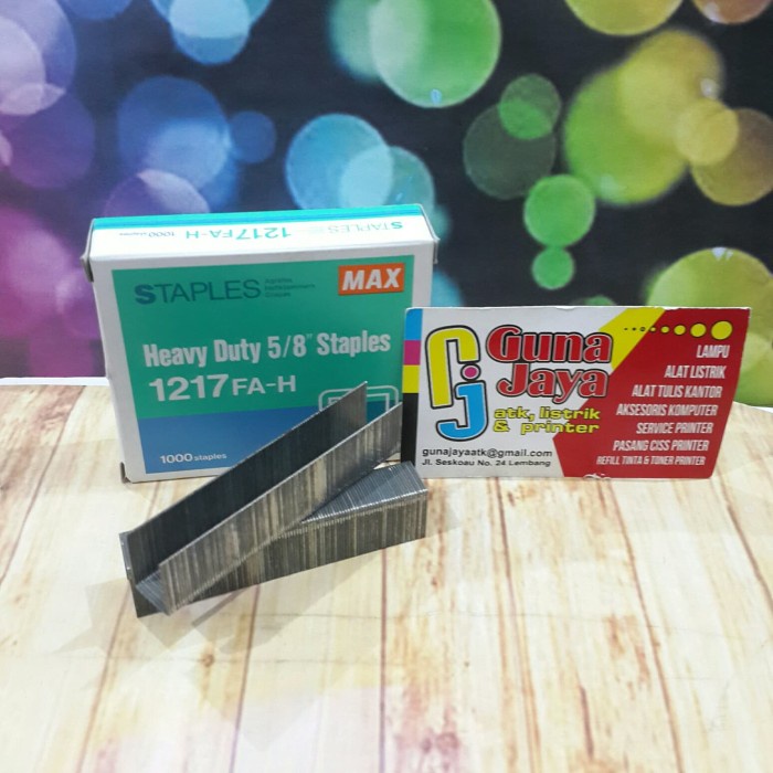 

Staples MAX No. 1217 FA-H/ML 23/17 Staples Hekter