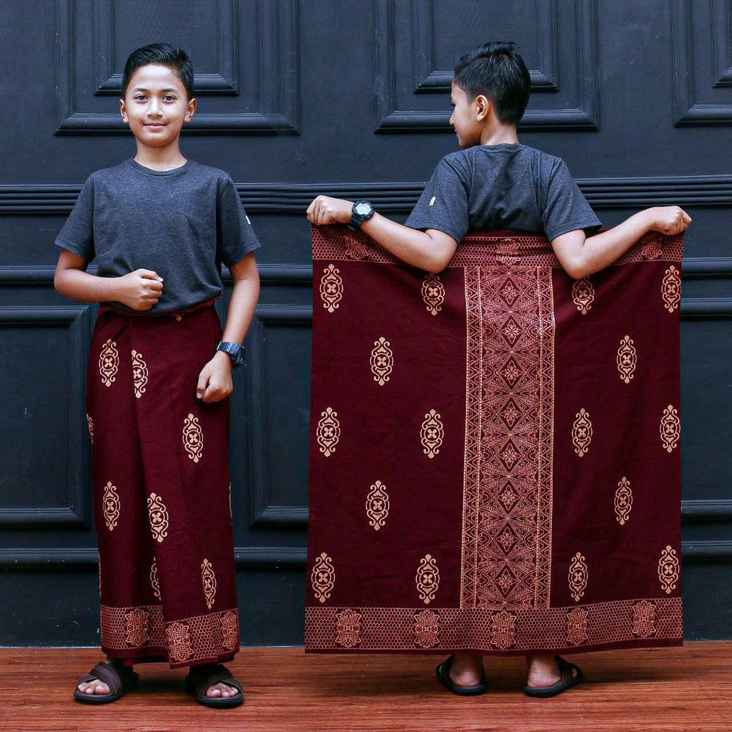 Batikid - Sarung Batik Katun Kekinian Anak SD - Sarang Tawon Series