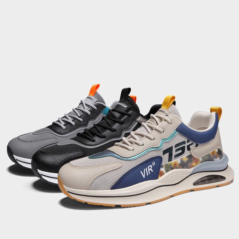 &quot;FREE BOX&quot;LV0228 Sepatu Sneakers Sport Pria  Motif VIR