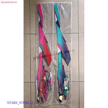 (ORI) Striping stiker lis list polet body Yamaha Alfa 95 sticker Yamaha Alfa 1995 KUALITAS ORIGINAL 