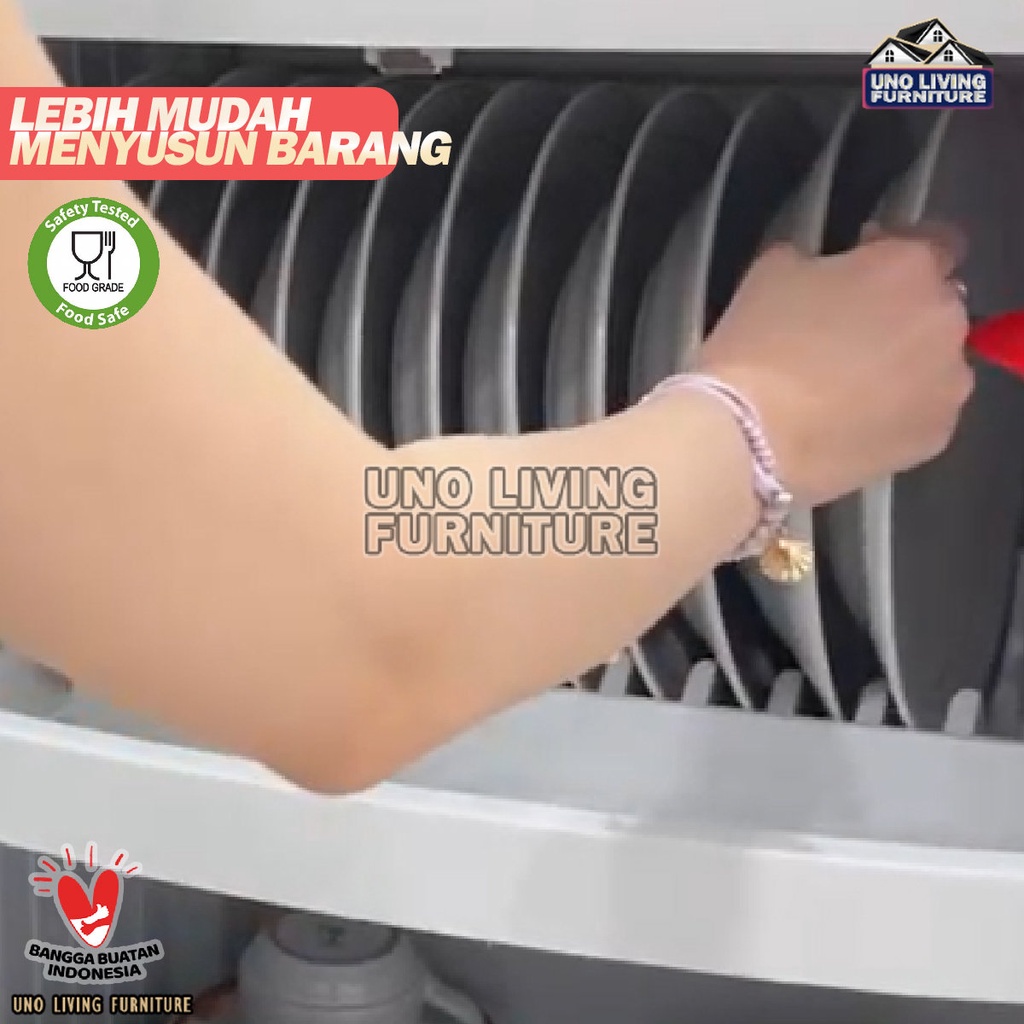 [COD] RAK PIRING PLASTIK NAIBA NANDOS MILANO RAK PIRING PLASTIK MURAH NAIBA ORIGINAL RAK PIRING MILANO