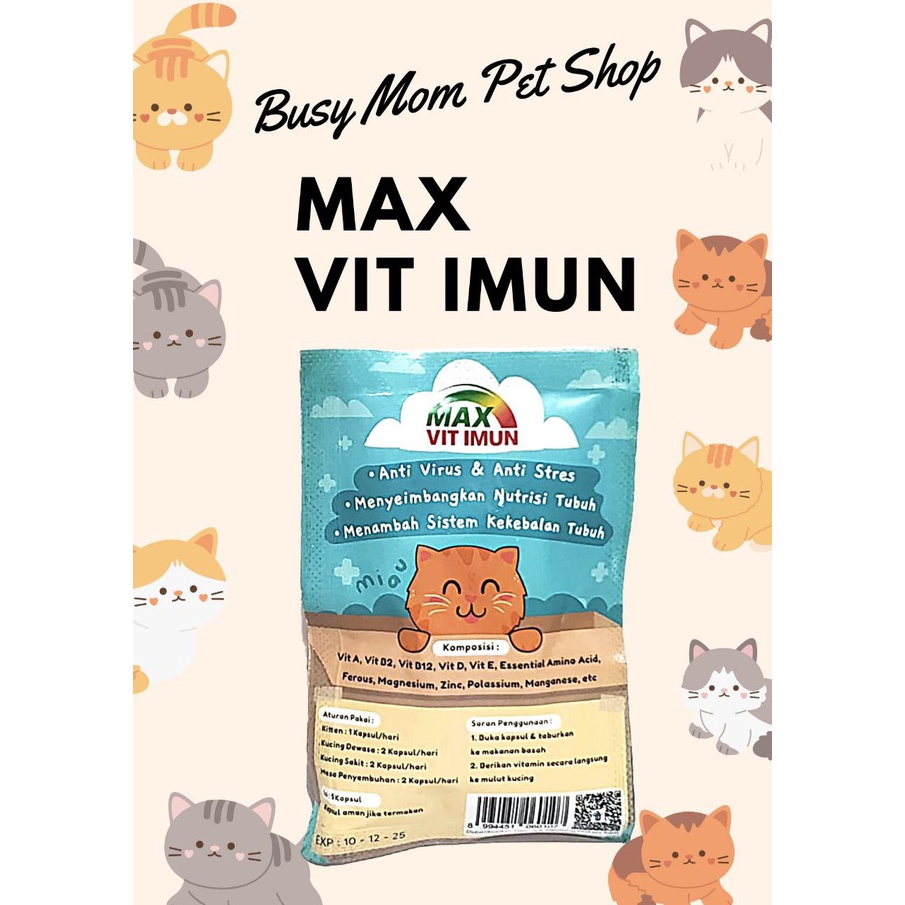 MAX Vit Imun Kucing