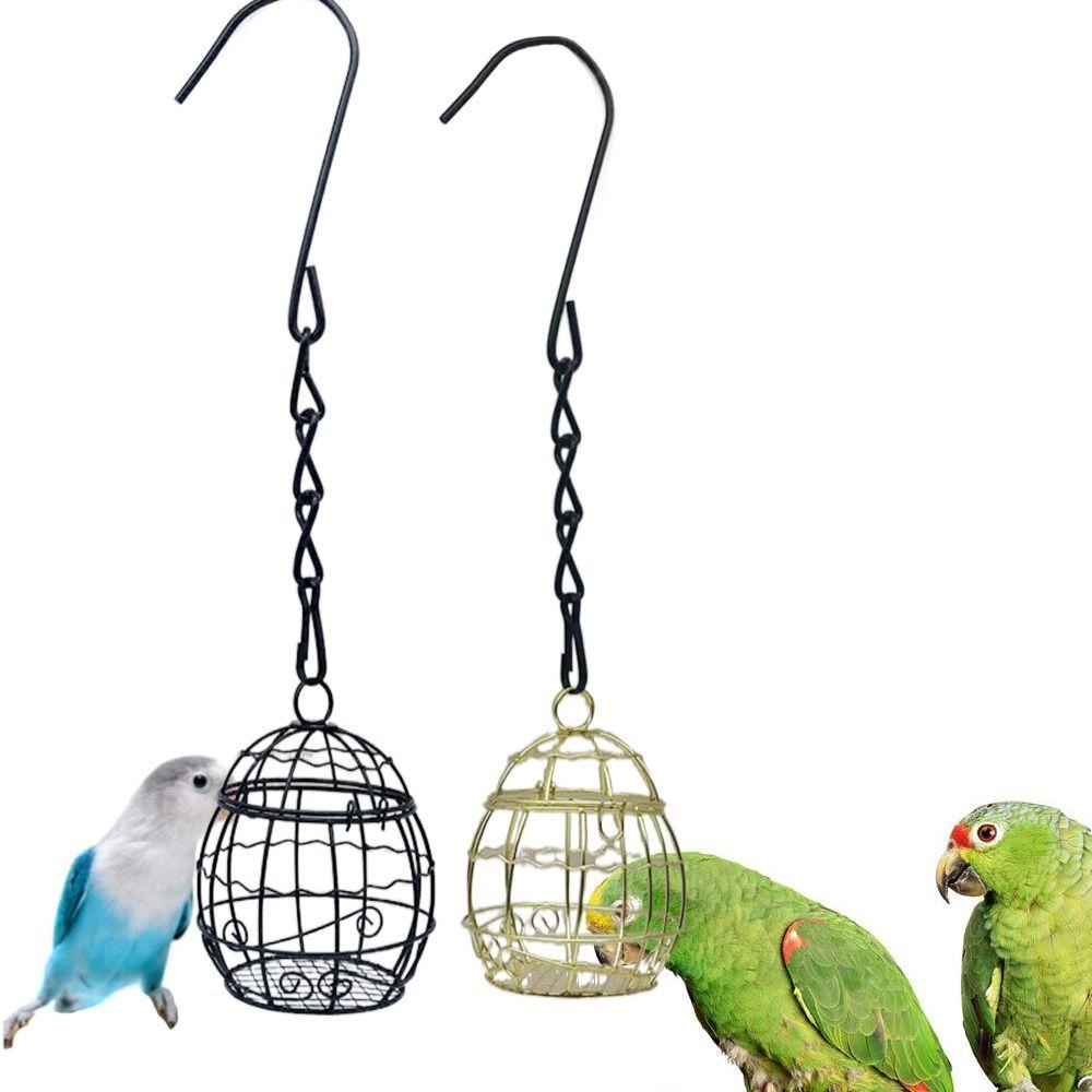 Solighter Bird Feeder Hewan Dengan Pengait Halaman Kebun Feeder Bird Cage