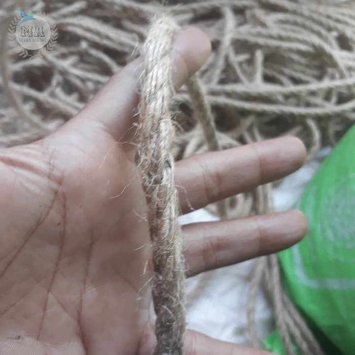 TALI TAMBANG MANILA SISAL 8 MM TALI TAMBANG KECIL TAMPAR TALI GONI OLS Tali Manila Gurita 8 MM Tambang Tampar Serat Manila