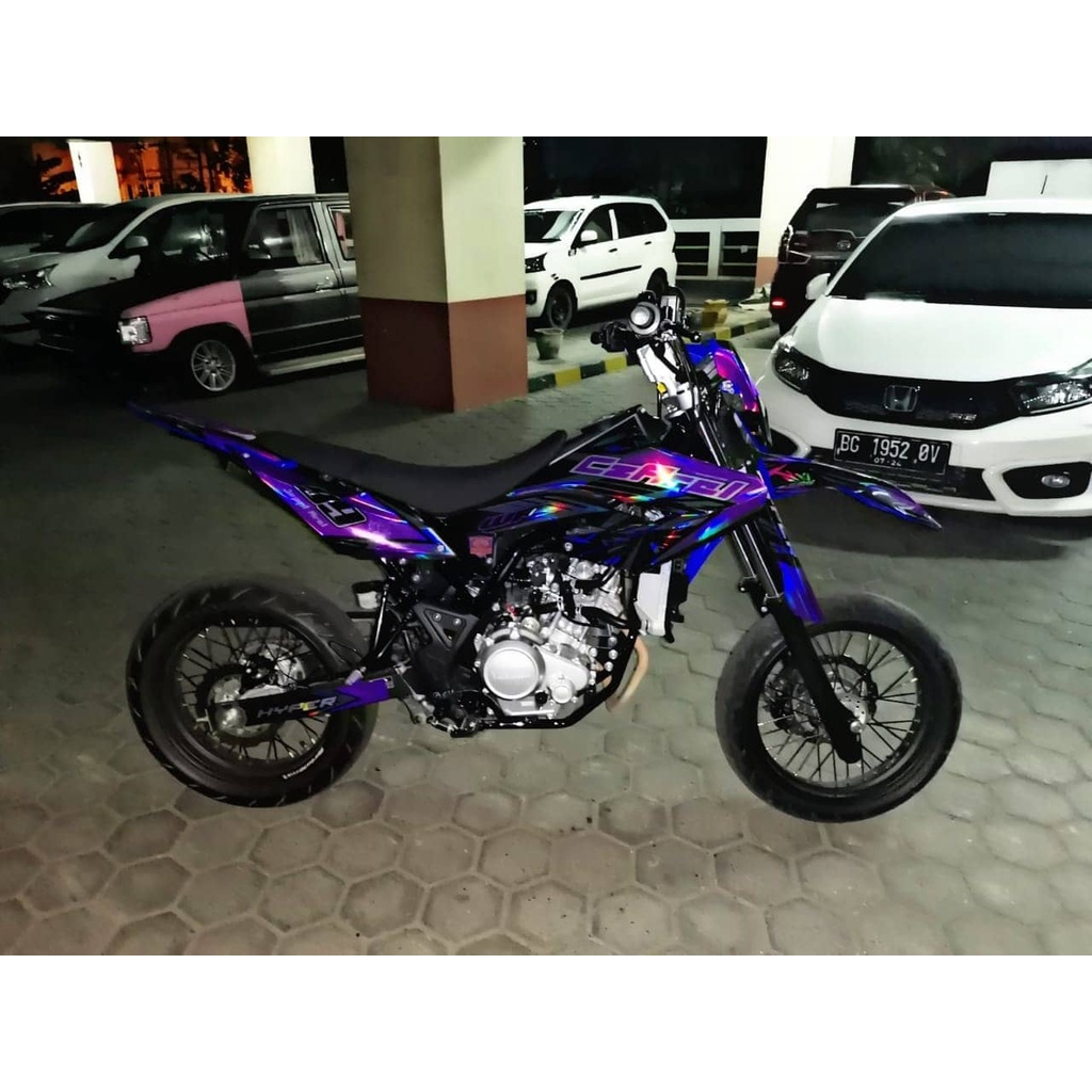 MJ 0351 decal wr 155 full hologram pelangi