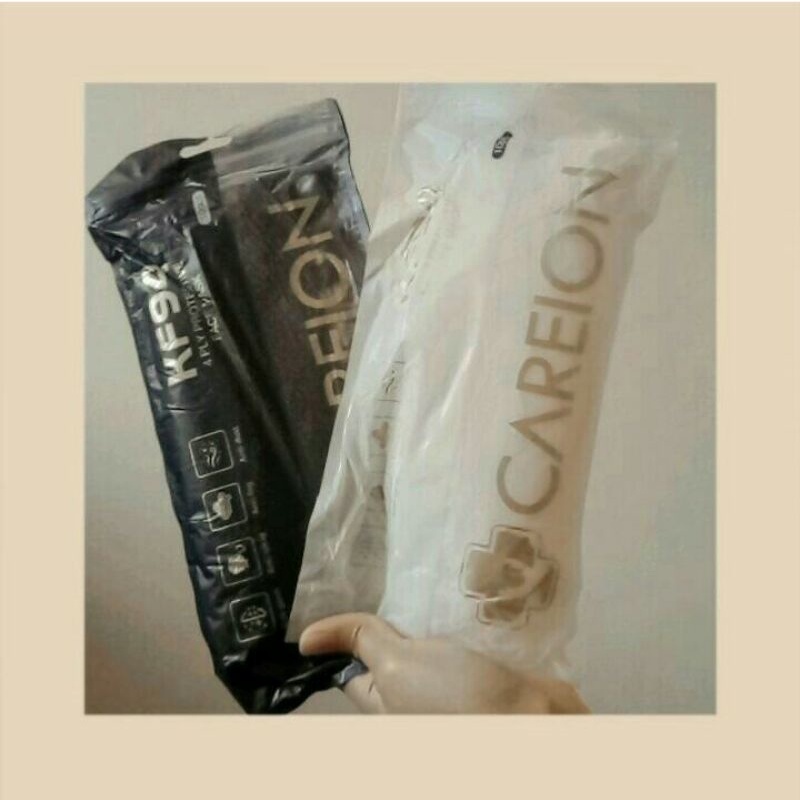Masker KF94 4 ply merk Careion / Care Ion / careion warna hitam putih pink salmon biru navy tosca hi