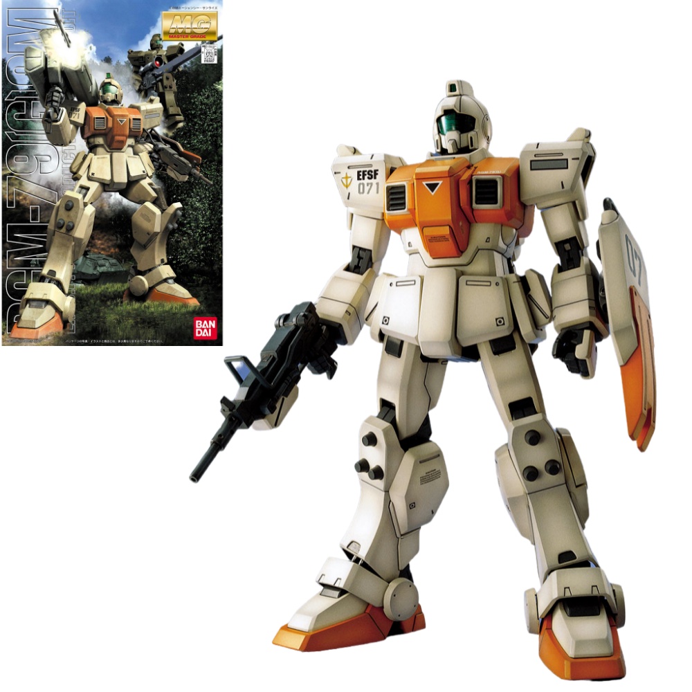 BANDAI Plamo MG Gundam RGM-79(G) GM Mobile Suit