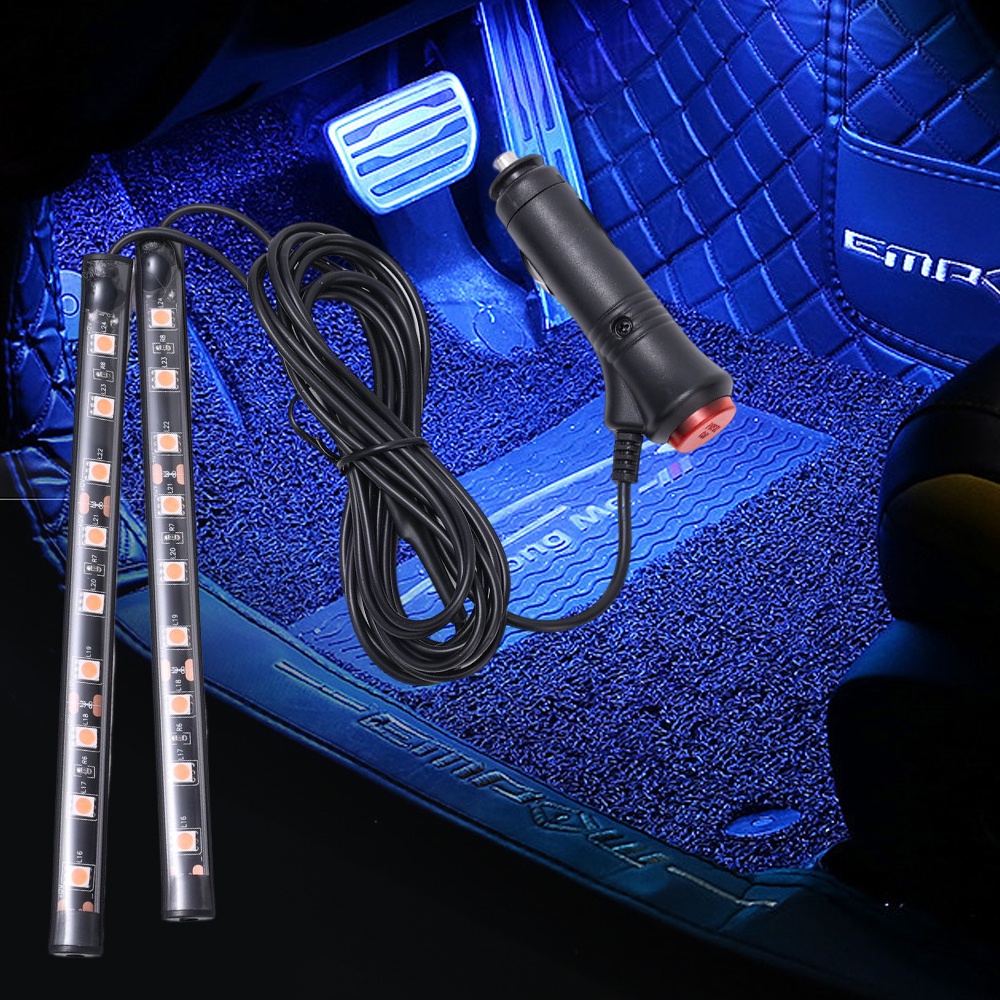 5050smd Suasana Romantis USB Lampu Malam Dashboard Konsol Lampu Hias Strip LED Ambient Lampu Pesta Lampu Interior Mobil Suasana Lampu