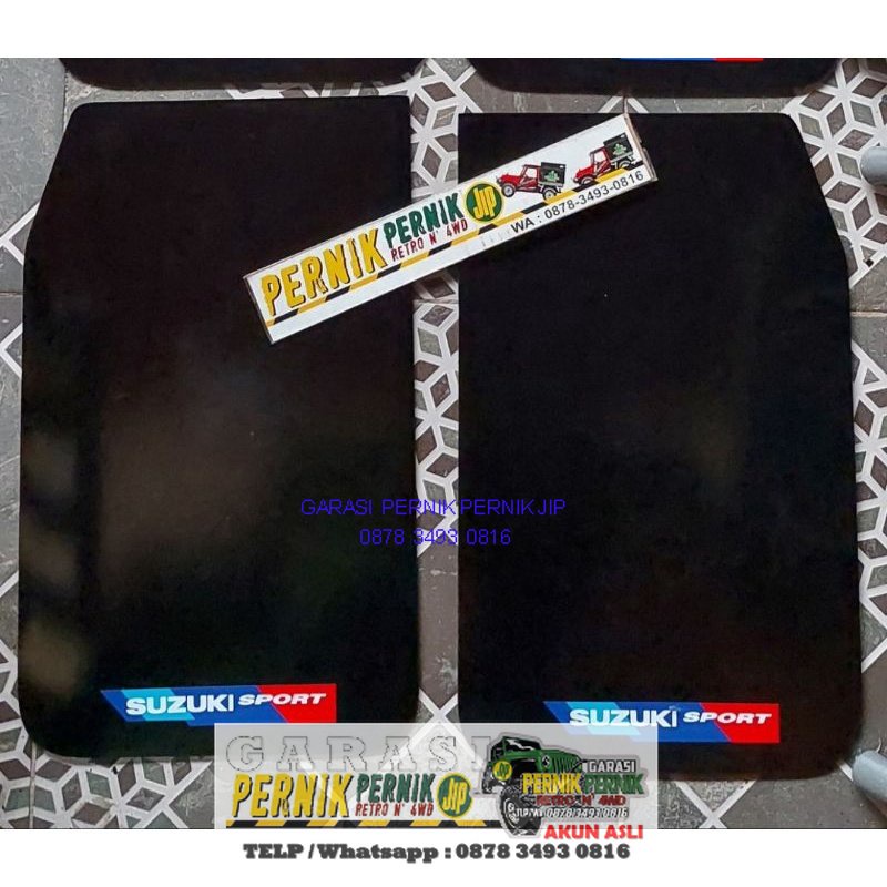 Kepet Lumpur Suzuki Sport