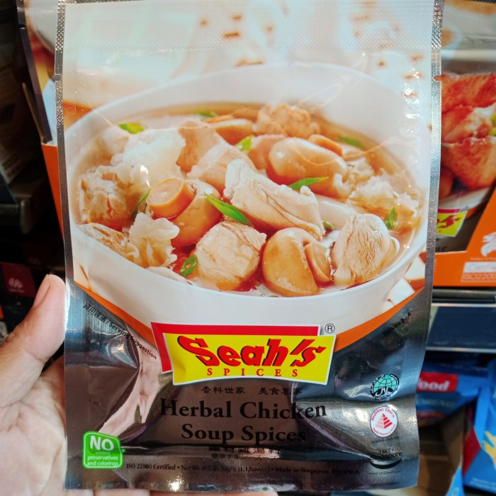 

Seah's Herbal Chicken Soup Spices 32gr