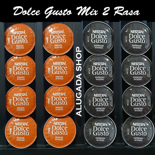 

[Ready Stock]bisa COD Kapsul Nescafe Dolce Gusto - Grande Intenso & Espresso Intenso - Mix