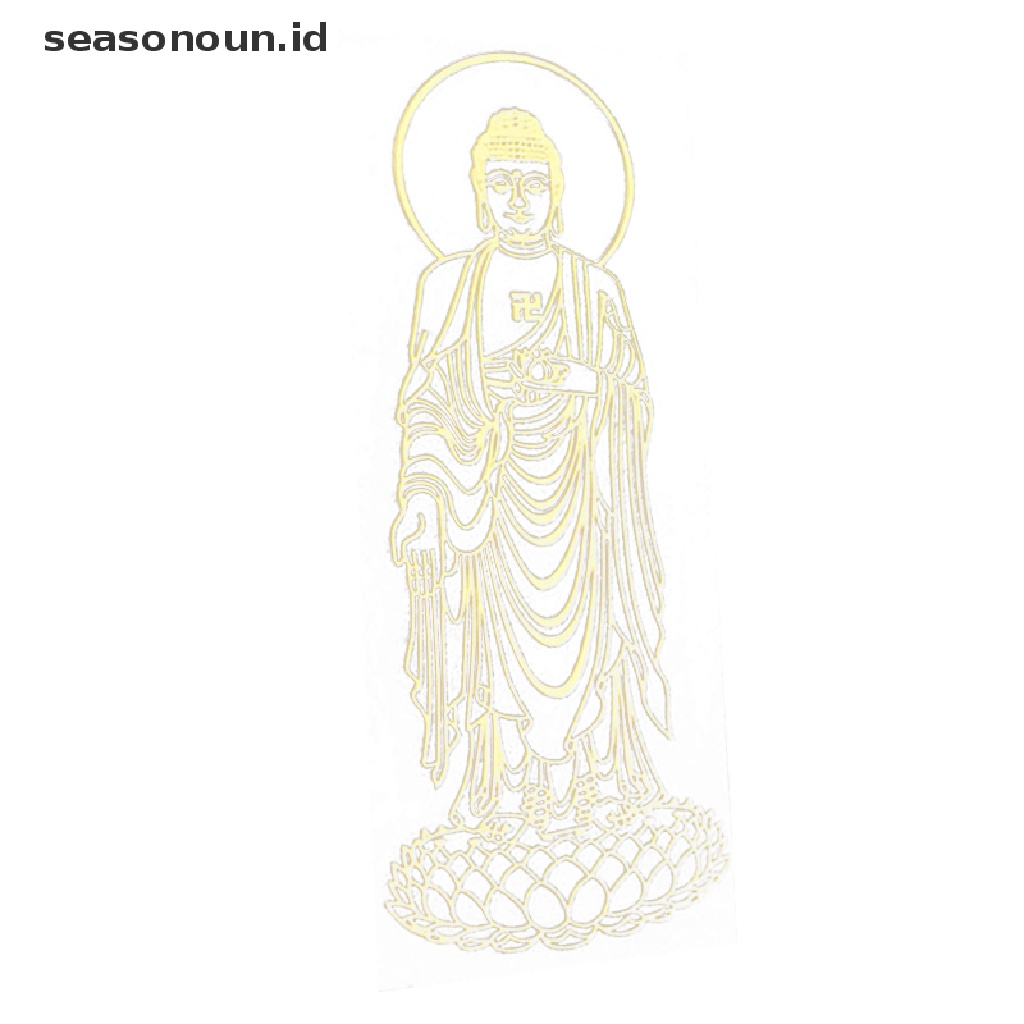 Stiker Ponsel Buddha Buddha Seasonoun Stiker Casing Ponsel.