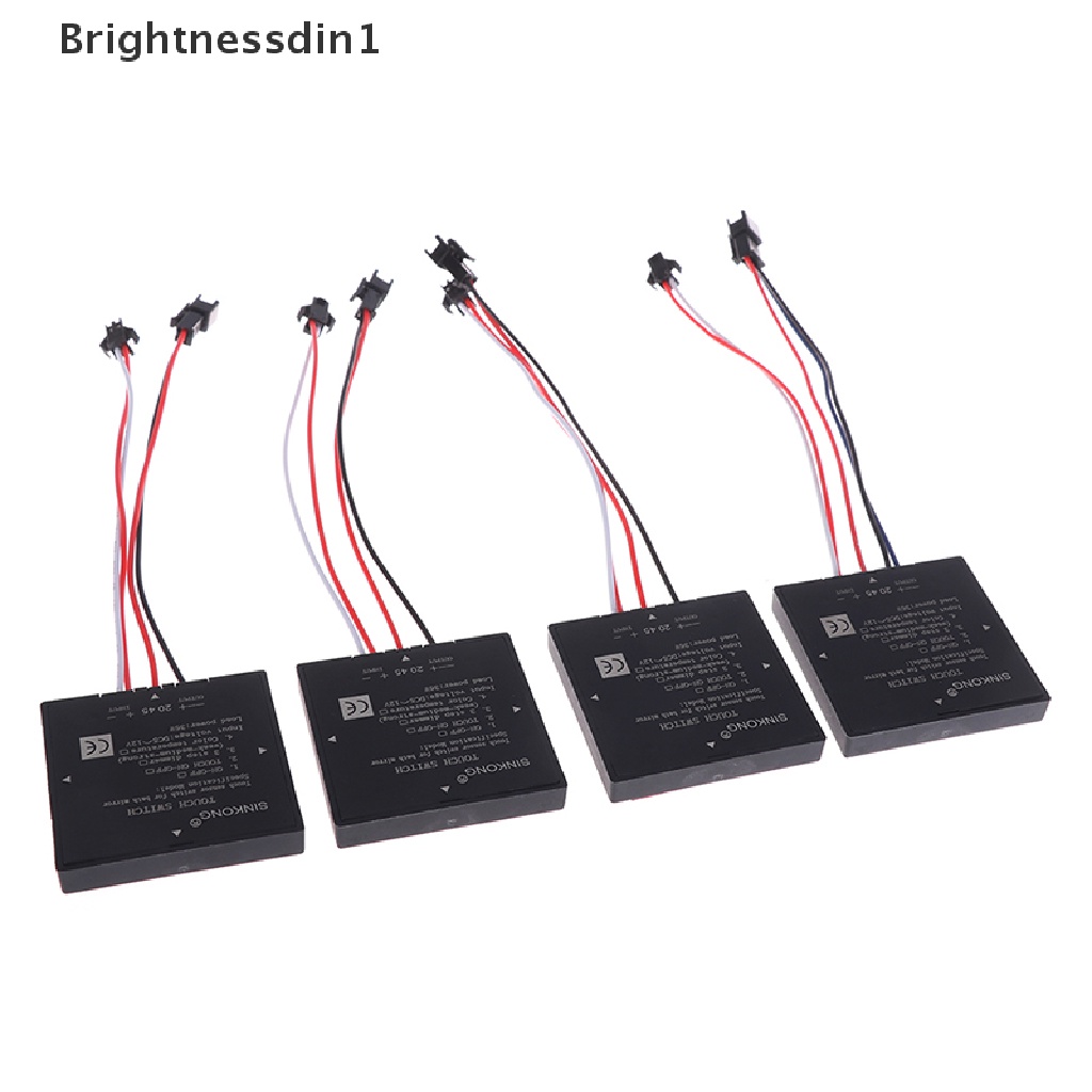 [Brightnessdin1] 5-12v Saklar Cermin Kamar Mandi Touch Switch Sensor Untuk Lampu Led Mirror Headlight Boutique