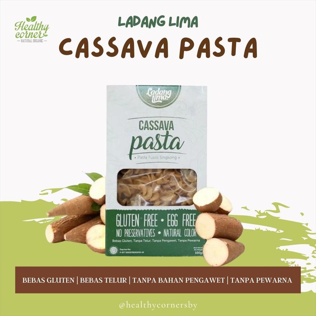 

Pasta Cassava Gluten Free 100g Pasta Fusili Bebas Gluten LADANG LIMA