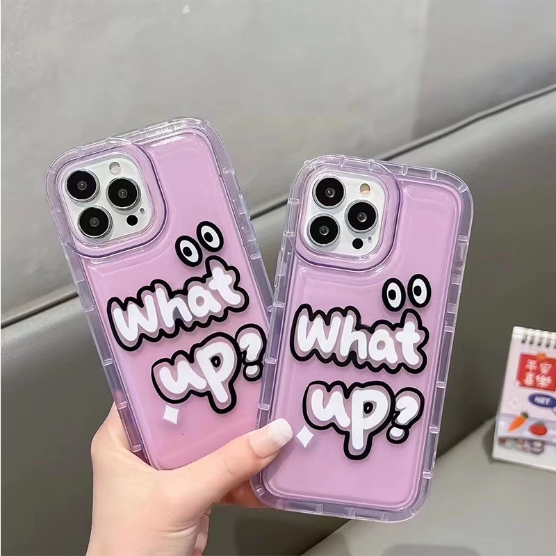 IPHONE Casing Ponsel Lembut Emote Lucu Kompatibel Untuk Iphone14 11 13 12 Pro XS Max X XR 78 Plus Casing Transparan TPU Silikon Shockproof Cover