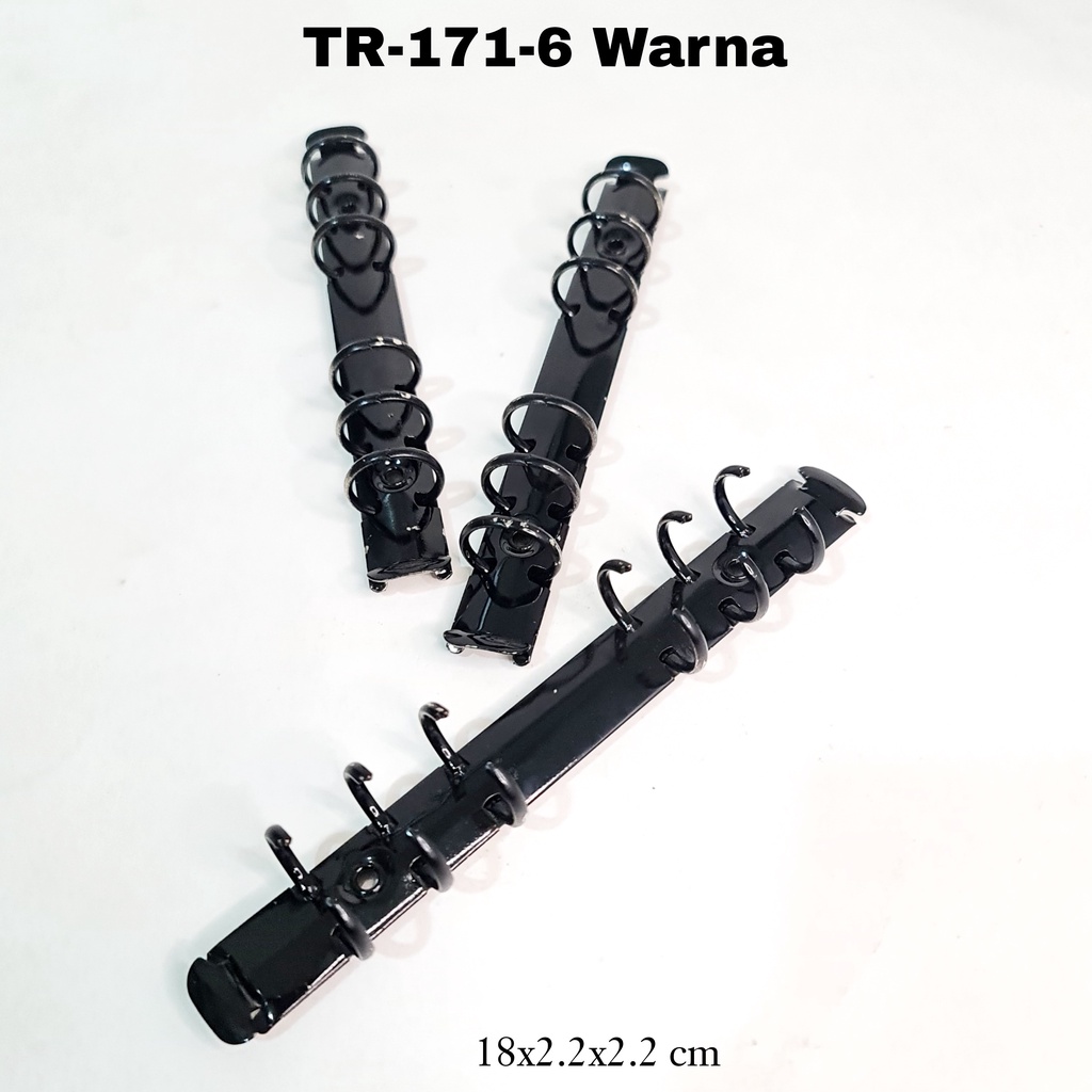 

SOS Mekanik Binder/Ring Binder TR171-6 Warna Hitam /48K/ 6 ring(minimal beli 50pc)