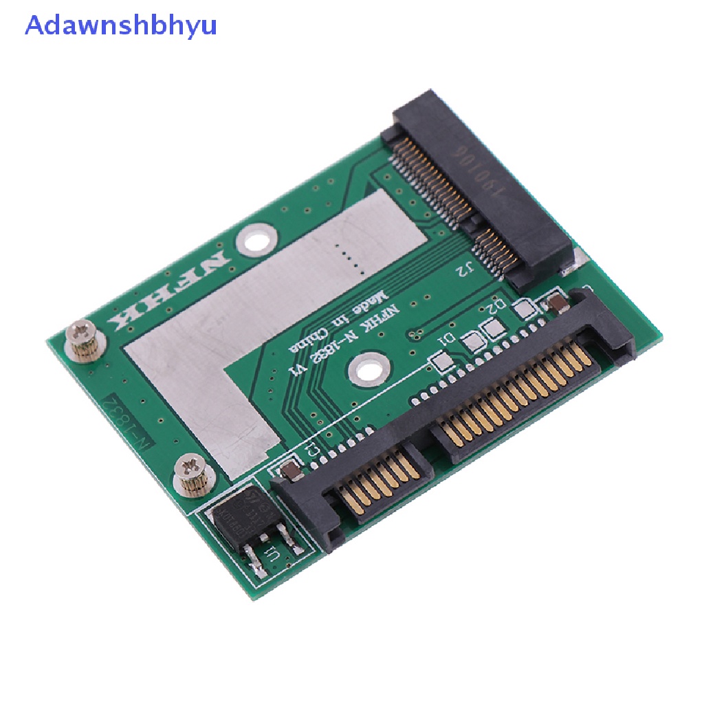 Adhyu mSATA ssd Ke 2.5 ''SATA 6.0gps adapter converter Kartu Modul Papan mini pcie ssd ID