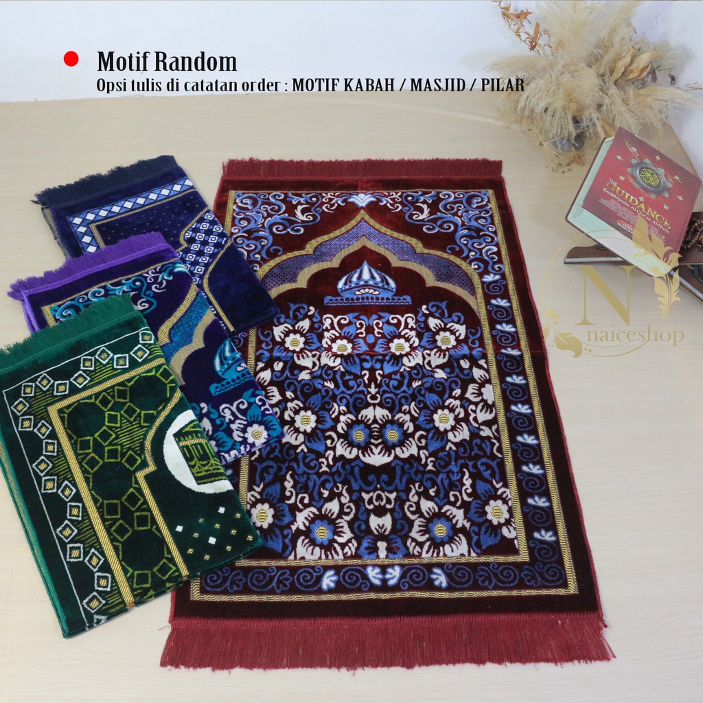 Sajadah Tebal Turki Bulu Premium Dijamin Halus