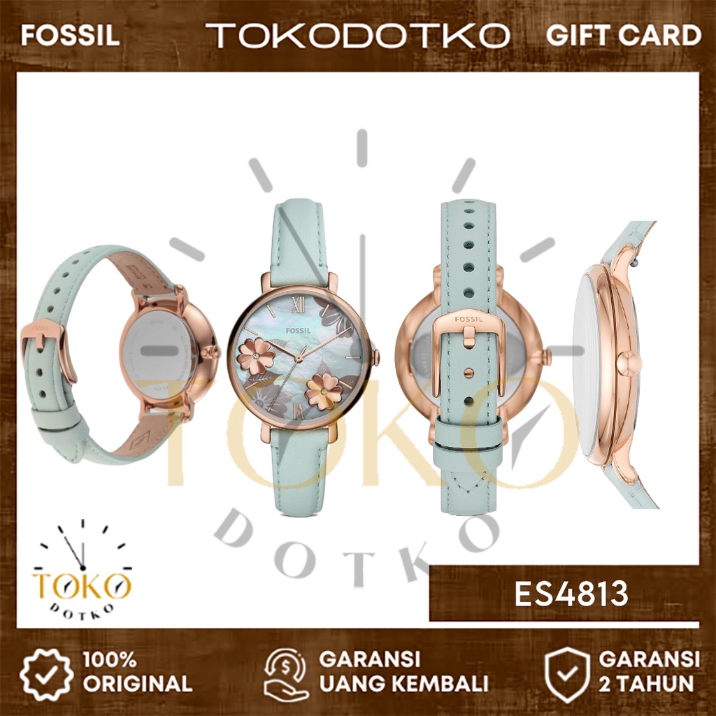 (Original 100% - Garansi 2 Thn) Jam Tangan Wanita Fossil Original Jacqueline ES4534 ES4535 ES4813