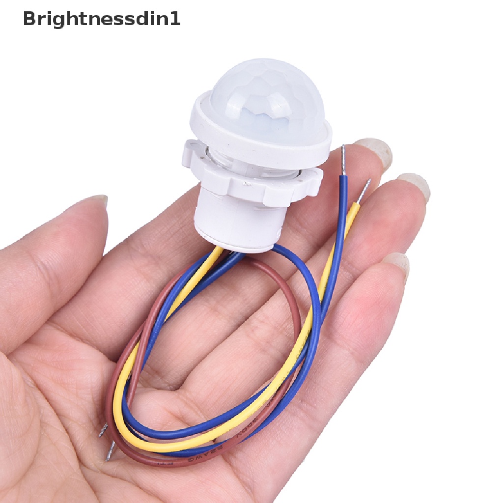 [Brightnessdin1] Rumah indoor outdoor Infrared Light Sensor Gerak Led Sensitif Lampu Malam  Butik