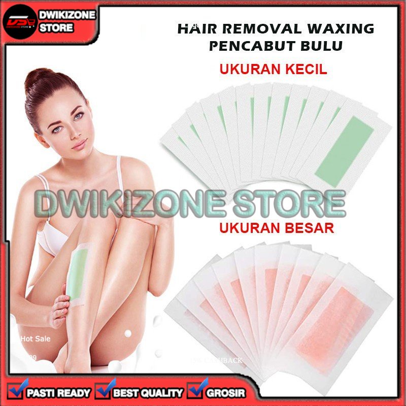 [GROSIR] PENGHILANG BULU KETIAK KAKI TANGAN HAIR REMOVAL PAPER WAXING PENCABUT