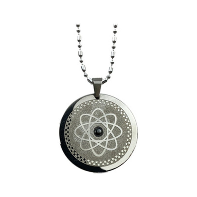 Zzz Liontin Logam Bulat Kalung Tahan Radiasi Liontin Energi Quantum Science