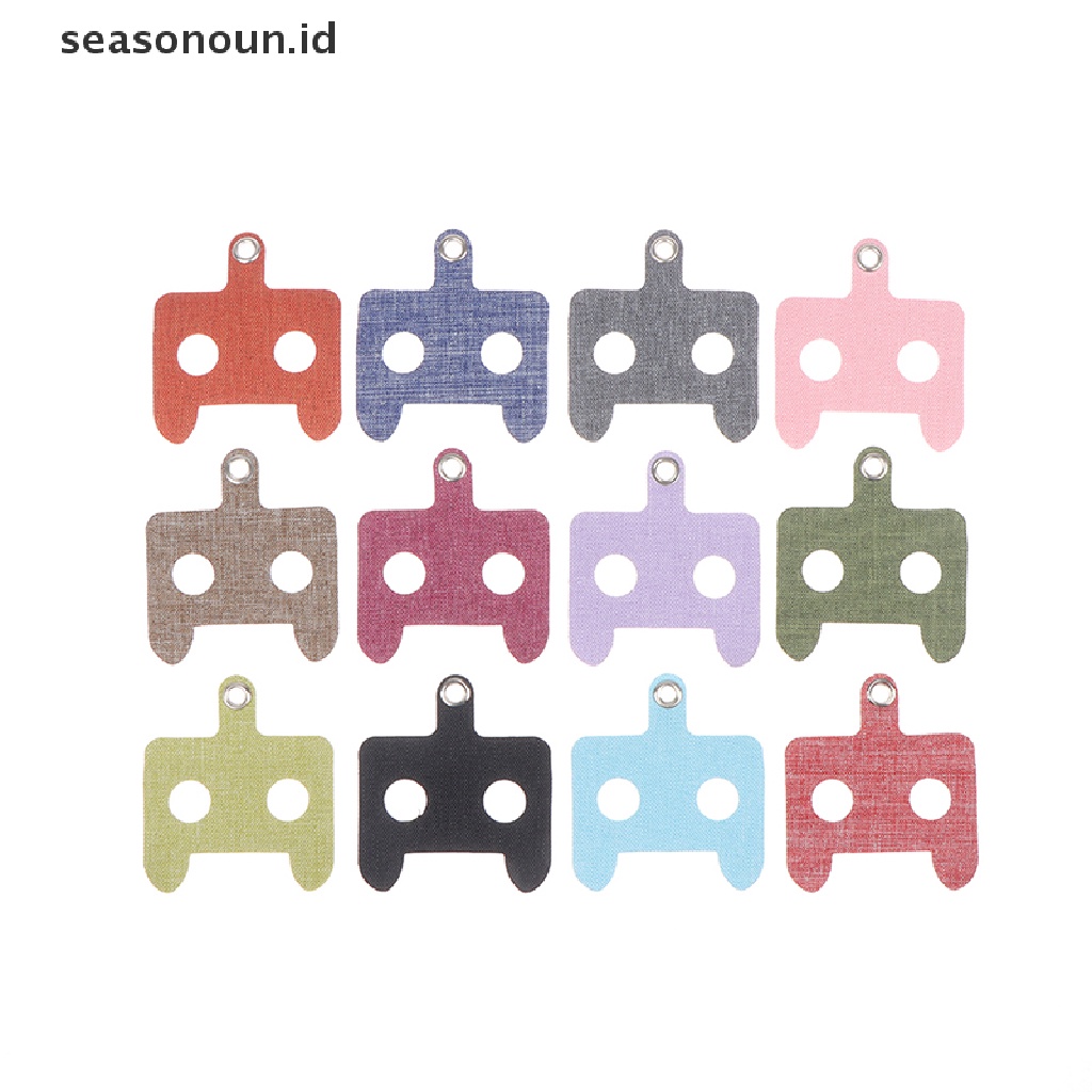 Seasonoun 5Pcs Adaptor Kabel Kartun Untuk Kartu Pengganti Ponsel Dengan Cincin Logam.