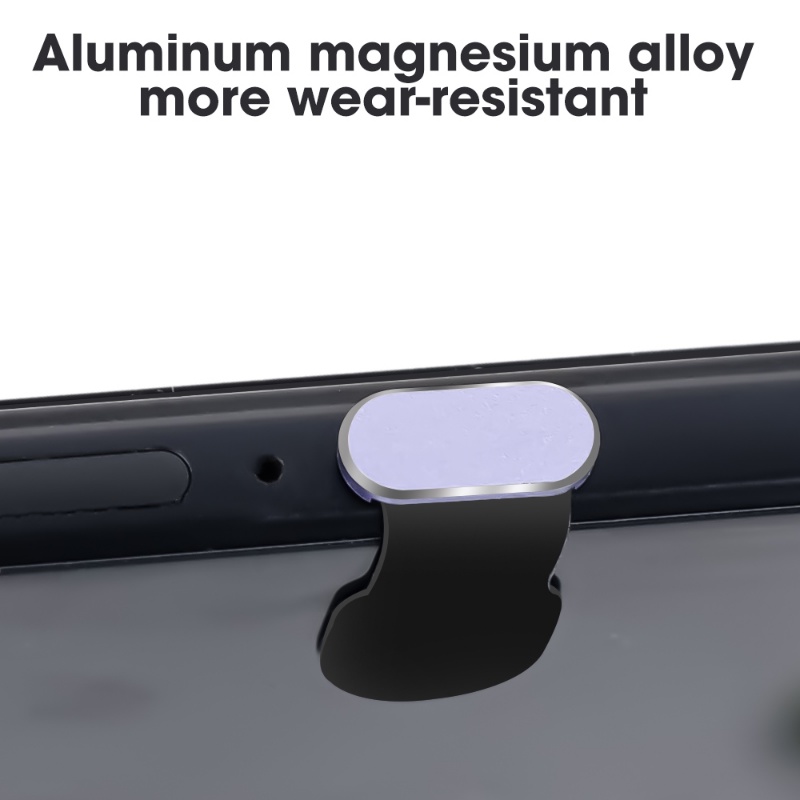 Port Pengisian Bahan Aluminium Alloy Silikon Anti Debu Plug/Dust-proof Cover Untuk Aksesoris Seri IPhone