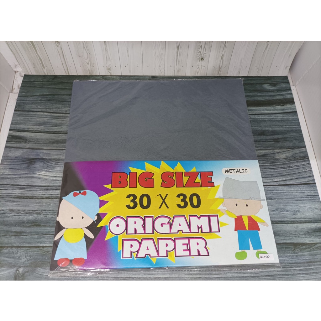 

Kertas Lipat Origami Bolak Balik PAPER METALIC 30 X 30 ASTURO