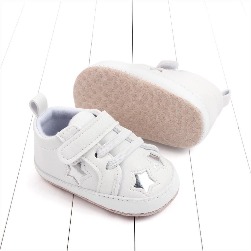 Sepatu Bayi Prewalker Perempuan Laki Laki Unisex 0-12 Bulan Girls Boys Baby Shoes Shoe Cewek Cowok 0-12 month murah A09 Twinkle Star