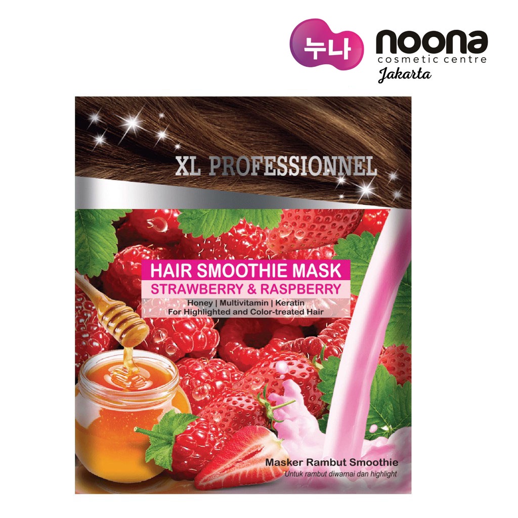 XL PROFESSIONNEL SMOOTHIE MASK 25GR STRAWBERRY &amp; RASPBERRY