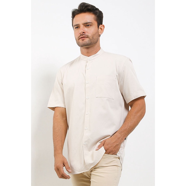 Kemeja Koko Lengan Pendek Andrew Smith A0020P08D