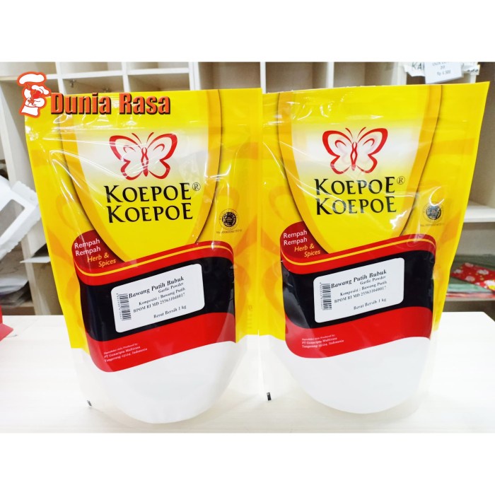 

Koepoe - Koepoe Bawang Putih Bubuk / Garlic Powder 1kg