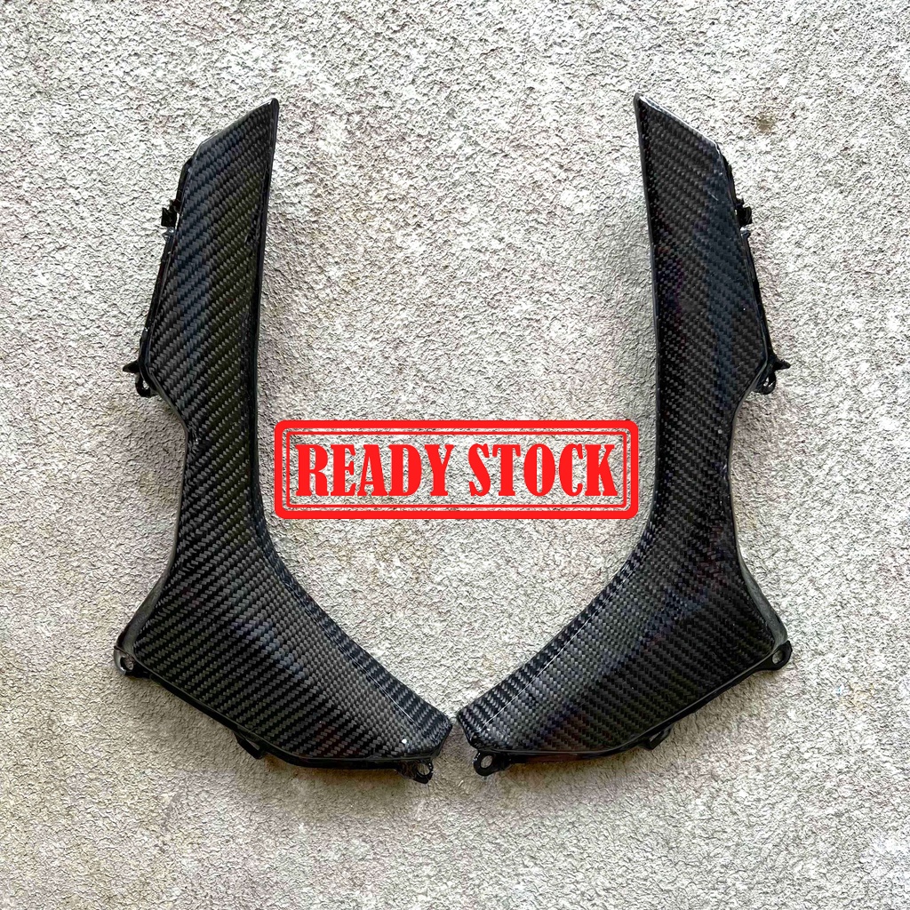 COVER GARNISH SAYAP NEW VARIO 125 150 CARBON KEVLAR