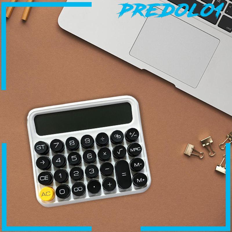 [Predolo1] Kalkulator Desktop Portable Display Besar Tombol Besar 12digit Untuk Rumah