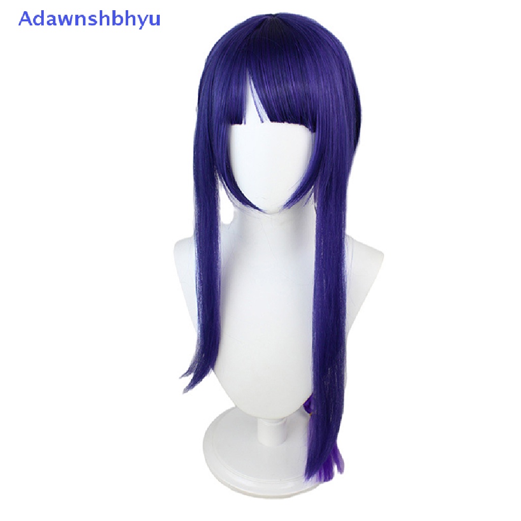 Adhyu Genshin Impact Cosplay Raiden Sho Wig Cosplay Anime Wig Wig Halloween ID