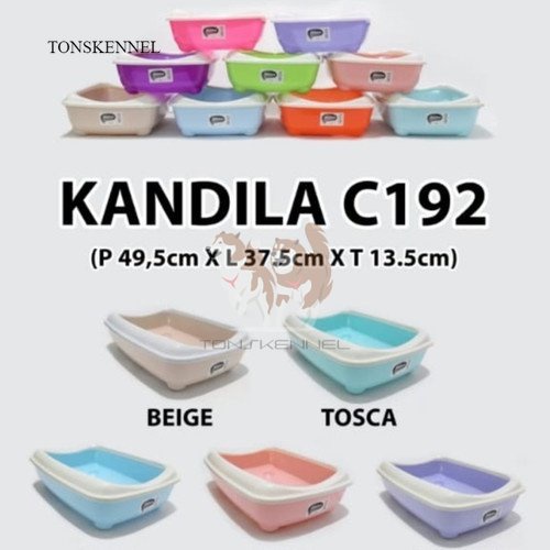 Kandila C192 - Bak Pasir Kucing - Cat Litter Box