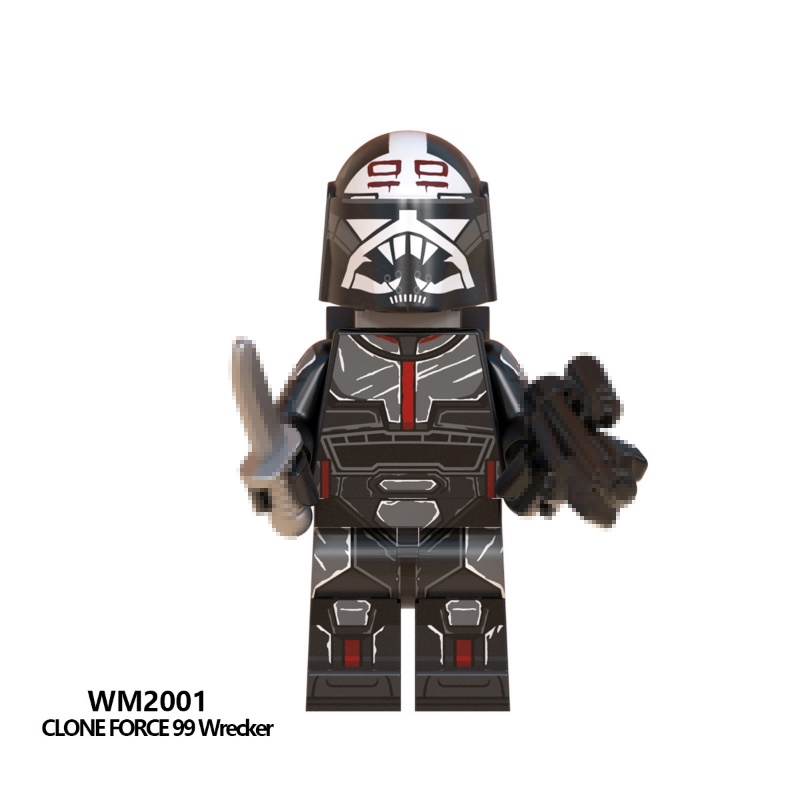 Star Wars Mini Figure Destroyer Front Sight Hunter Commander Cody Teknisi Anak Rakitan Mainan Blok Bangunan