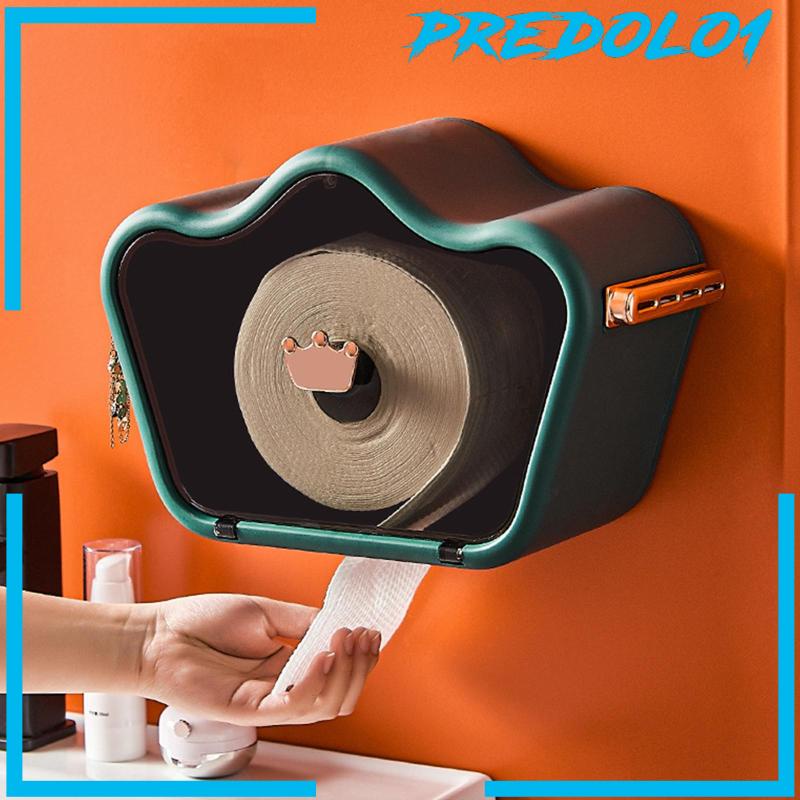 [Predolo1] Napkin Holder Wall Mounted Paper Holder Meja Untuk Kantor Dinding