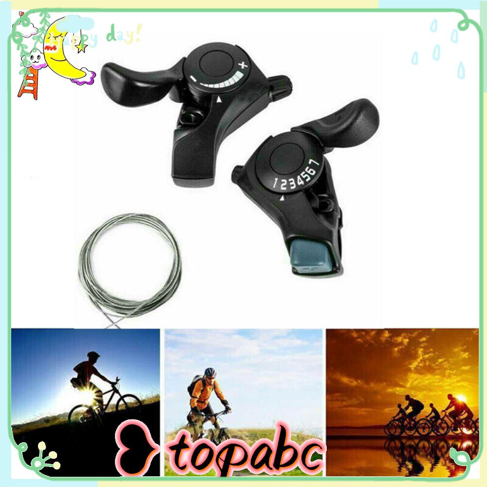 Top 3per7 /21Speed MTB Bike Shift Levers Olahraga Luar Ruangan Speed Change Bicycle Derailleur Gear Shifter