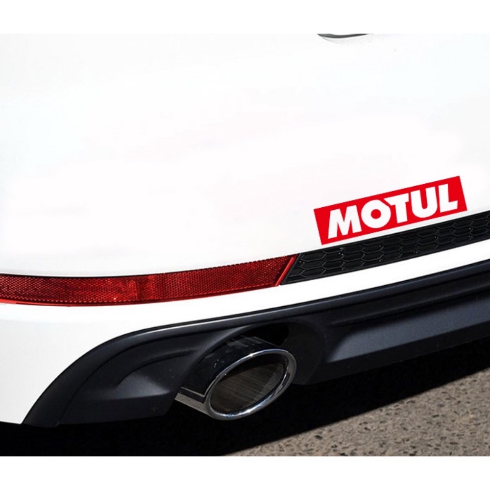 Motul Sponsor Motorcross Decals Universal Mobil/Motor Pribadi Dekoratif Tahan Air Stiker