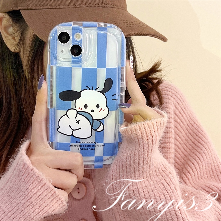 Vivo Y02 Y16 Y35 V25 V25e Y22 Y22s Y02s Y15A Y15S Y01 Y21 Y21s Y20 Y20s Y17 Y15 Y12 Y11 Y1s Y91C Y91i Y33s Y20i Y12s Y51 Y31 Y50 Y30i Pochacco Casing Ponsel Sabun Anjing TPU Soft Cover